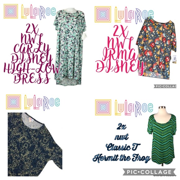 🆕🛑❤️SOLD‼️❤️LULAROE 2X BUNDLE! - Picture 1 of 5